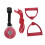 (Red) Over-de-Deur Schouderkatrol voor Rotator Cuff 3
