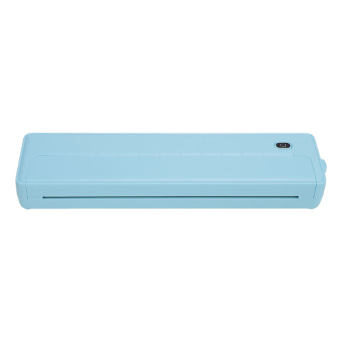 (Blue) Draagbare A4 Thermische Printer Bluetooth (Blauw) 1