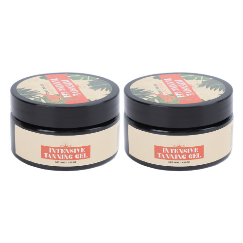Intensive Tanning Gel Moisturizing 100g X 2 1