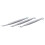 3st Dubbele Jadestone Guasha Wange Roller Zwart 3