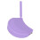 (Purple) Purple Silicone Retainer Case with Lanyard 4
