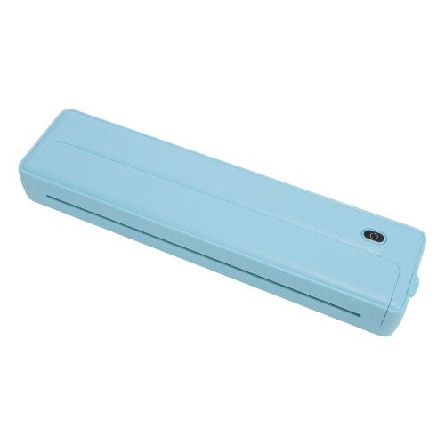 (Blue) Draagbare A4 Thermische Printer Bluetooth (Blauw) 2
