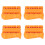 4pcs 11LB Spring Finger Strengthener Grip Trainer 4