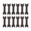 60pcs Ventilation Nasal Strips for Snoring Black 4