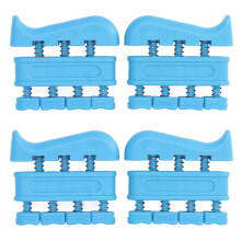 4 Stk 3LB verstellbarer Fingerkrafttrainer Arthritis hellblau