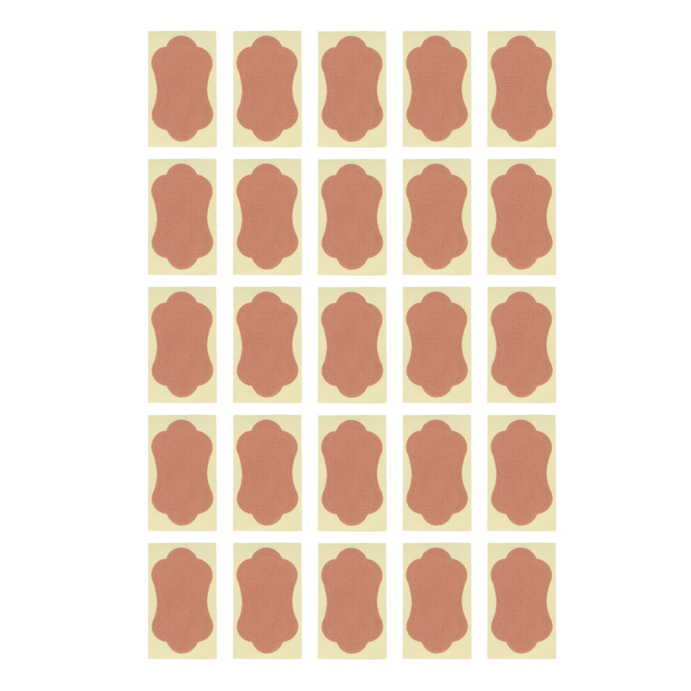 25pcs Self Adhesive Sweat Pad Anti Perspiration Skin Color