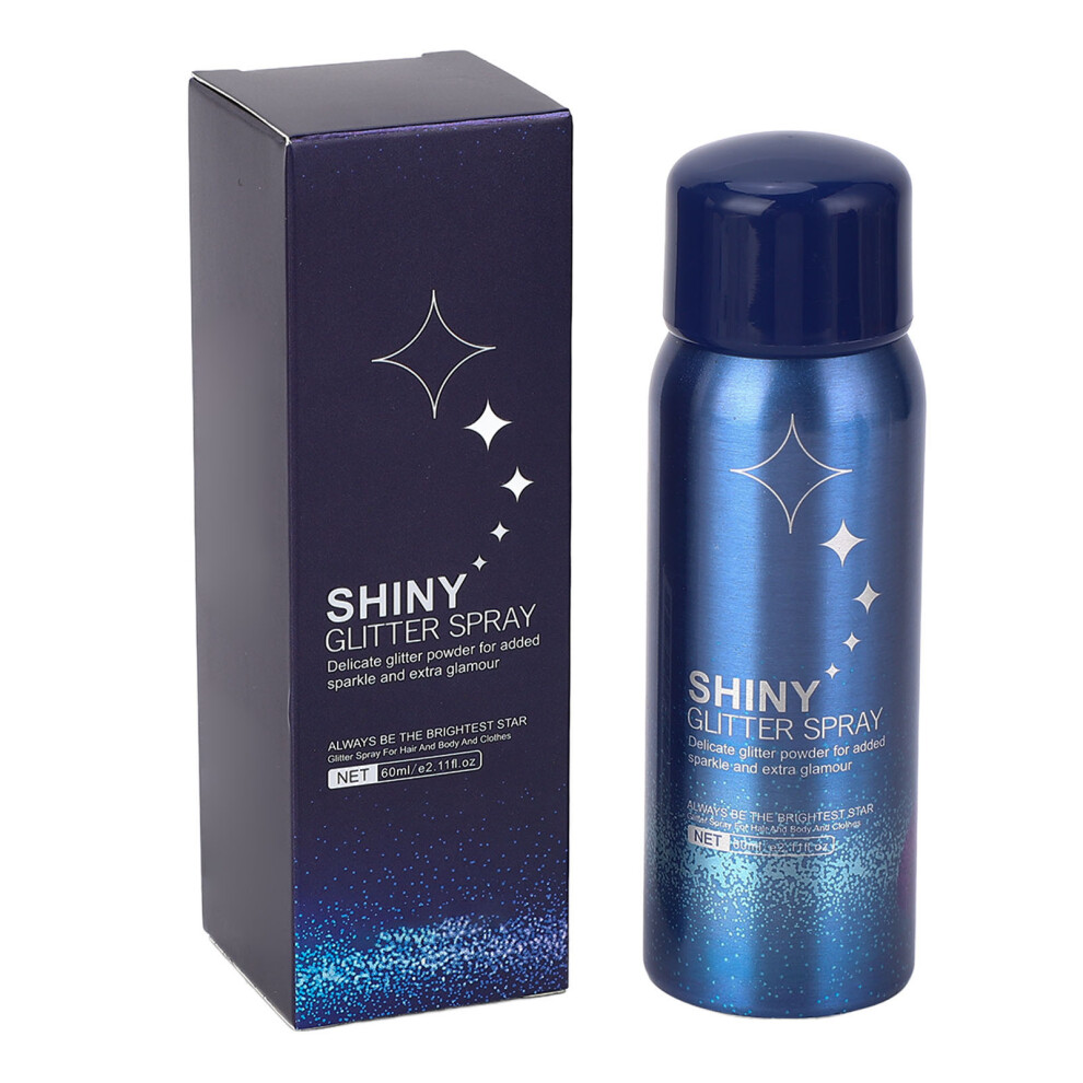 60ml Shiny Glitter Spray Fast Film Radiant Sparkle for Festivals