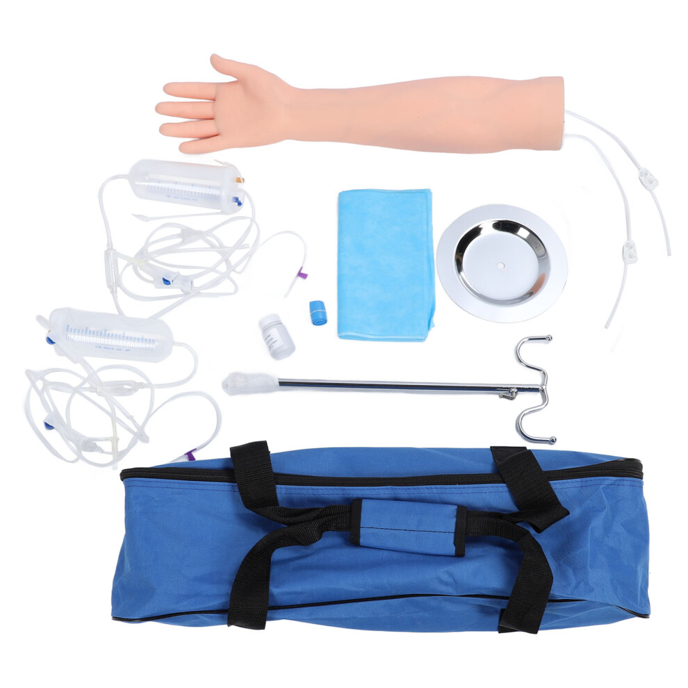 Injection Phlebotomy Arm Practice Kit Venipuncture Training Model Set