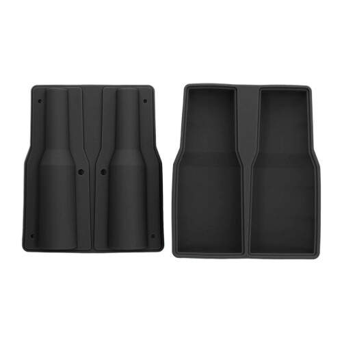 (Black) Becherförmige Eiswürfelsilikonform mit Deckel 30-40oz grün 2