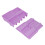 (Purple) Becherförmige Eiswürfelsilikonform mit Deckel 30-40oz grün 5