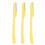 (Yellow) 3Pcs Cartoon Eyebrow Shaper Set Pink 1