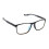 (Black Frame Gray Leg) Farbenblindheitsbrille mit Testkarte Schwarz/Rot 4