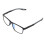 (Black Frame Gray Leg) Farbenblindheitsbrille mit Testkarte Schwarz/Rot 5