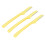 (Yellow) 3Pcs Cartoon Eyebrow Shaper Set Pink 5