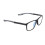 (Black Frame Gray Leg) Farbenblindheitsbrille mit Testkarte Schwarz/Rot 3