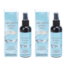 2x 100ml Brillenreiniger, Anti-Nebel-Lösung für Linsen