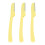 (Yellow) 3Pcs Cartoon Eyebrow Shaper Set Pink 2