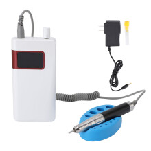 (US Plug) Elektrische Nagelpoliermaschine 35000U/min wiederaufladbar tragbar