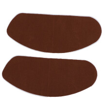 (Brown) 2PCS Thigh Inner Anti Chafing Sticker Sweatproof Earthy Yellow