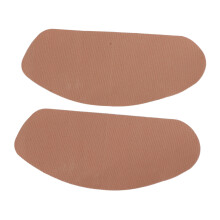 (Skin Color) 2PCS Thigh Inner Anti Chafing Sticker Sweatproof Earthy Yellow