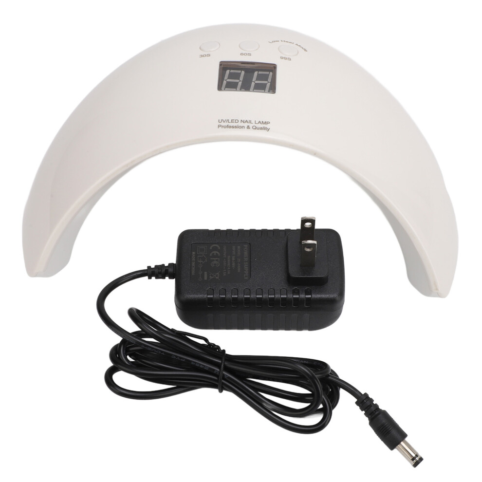 LED Nail Lamp Fast Curing Portable UV Dryer 100-240V