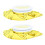 (Yellow) 2x Eisbeutel aus Stoff, gelb, für Warm/Kalt-Kompress 2