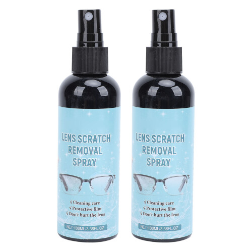 2x 100ml Anti-Fog Eyeglass Cleaner Spray 1