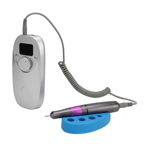 (Gray) Stille Oplaadbare Nagelfrees 30K RPM Grijs 1