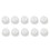 10pcs 6mm Washable Anti-Static High Transp. Domes 1