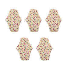 (T18) 5x Bambus-Kohle-Menstruationspads Superabsorbierend M T18