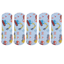 (B23) 5PCS Reusable Sanitary Napkins High Absorbent 18X25cm