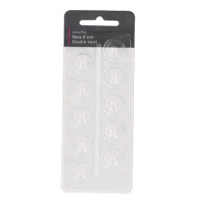 10pcs Double Vent Bass 6mm Soft Silicone Open Dome Anti Static