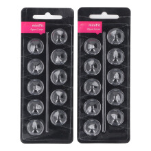 (5mm) 20 Stk. transparente Silikon-Bass-Dome 5mm für Minifit