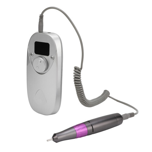 (Gray) Stille Oplaadbare Nagelfrees 30K RPM Grijs 2