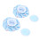 (Blue) 2pcs Cloth Ice Bag Cartoon Hot Cold Compress Yellow 5