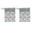 (T24) 2x Windelbeutel 30x40cm Doppeltasche Wasserdicht 1
