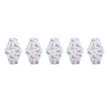 (B20) 5pcs Washable Sanitary Pads No Splice Waterproof Reusable Liner