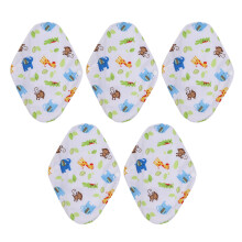 (B18) 5x Wiederverwendbare Menstruationspads 18x25cm M B18