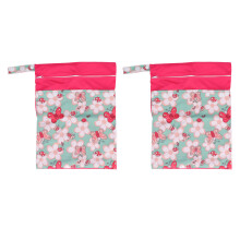 (T14) 2x Windelbeutel 30x40cm Doppeltasche Wasserdicht