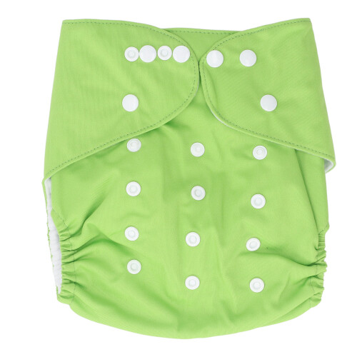 (107) Baby Cloth Diaper Breathable Waterproof Double Snap 3-6Y