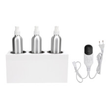 (EU Plug) Öl-Wärmer mit 3 Flaschen konstante Temp. weiß