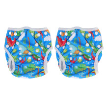 (B02) Adjustable Breathable Reusable Baby Swim Diaper for Toddlers