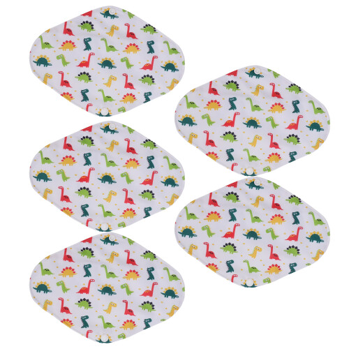 (T11) 5x Washable Sanitary Napkins 18x25cm 2