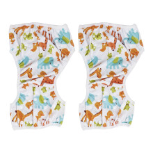 (B08) 2x Baby-Schwimmwindeln weich wasserdicht verstellbar