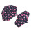 (T12) 5pcs Bamboo Charcoal Reusable Menstrual Pads M Size 18X25cm 3