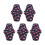 (T12) 5pcs Bamboo Charcoal Reusable Menstrual Pads M Size 18X25cm 2