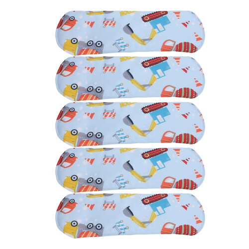 (B23) 5PCS Reusable Sanitary Napkins High Absorbent 18X25cm 2