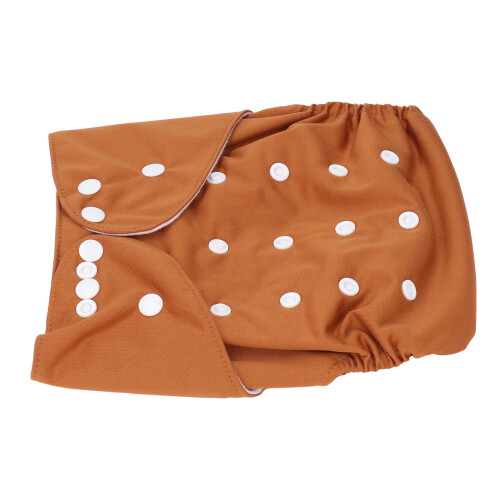 (106) Baby Cloth Diaper Breathable Waterproof Double Snap 3-6Y 2