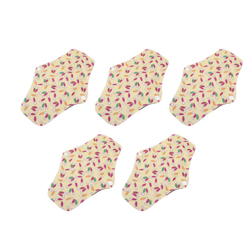 (T18) 5x Bambus-Kohle-Menstruationspads Superabsorbierend M T18 2