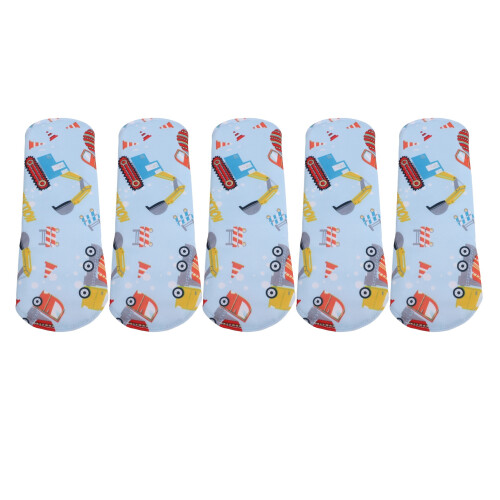 (B23) 5PCS Reusable Sanitary Napkins High Absorbent 18X25cm 1